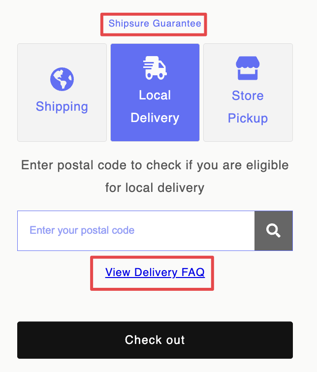 Customized header, footer, and error message styling with brand colors